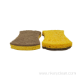 Coconut Walnut Scrubber Cellulose Sponge